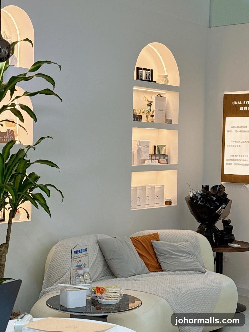 Interior of a modern salon or spa