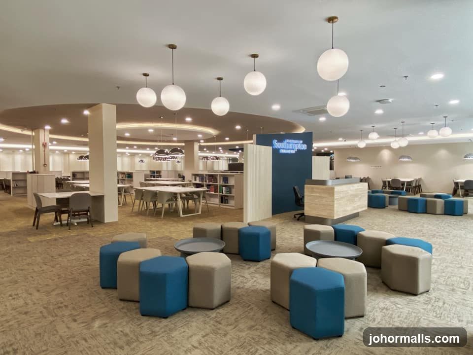 Modern Library Interior