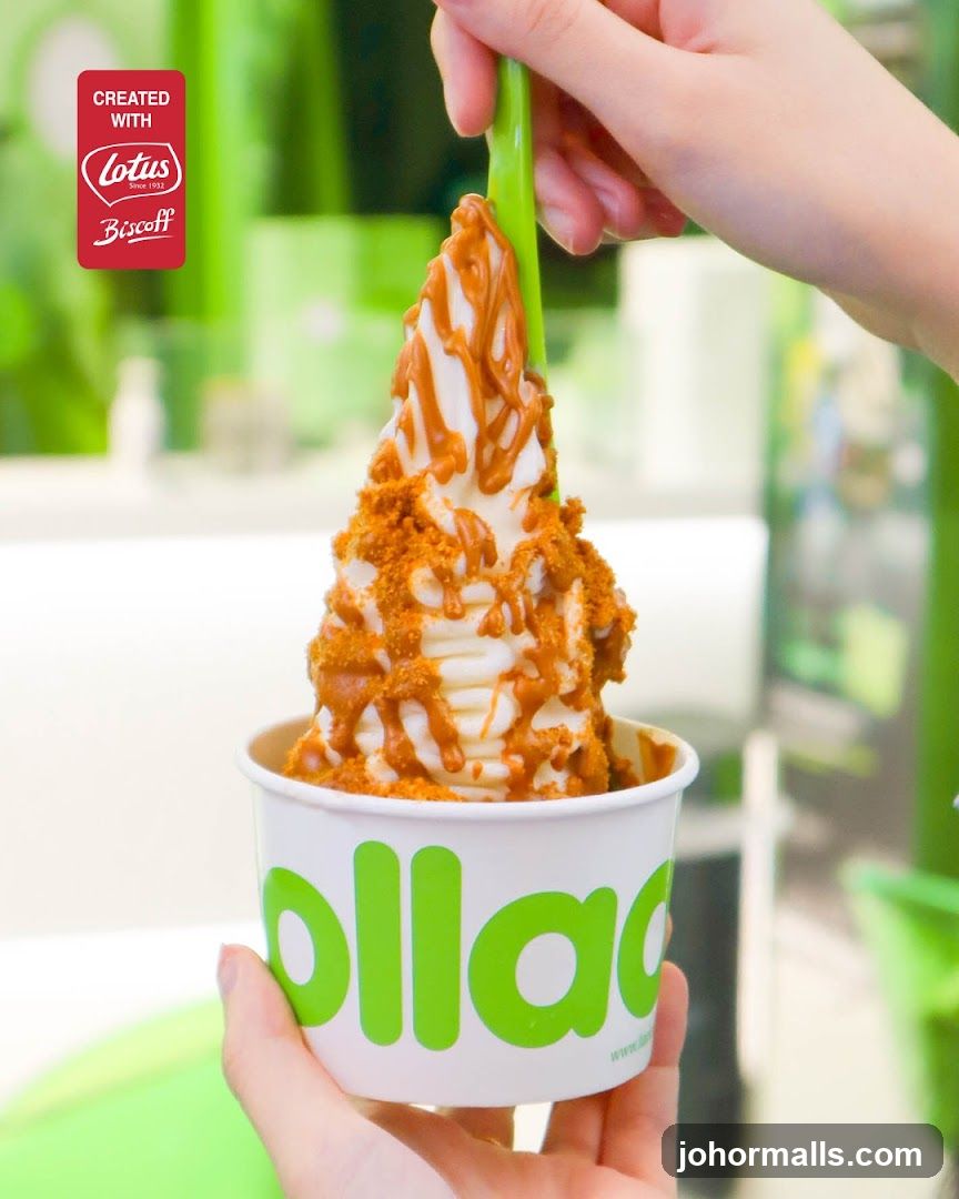 Lotus Biscoff Soft Serve