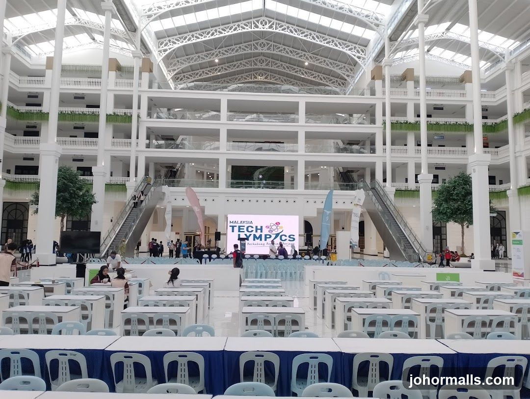 Indoor Atrium with Stage and Seating