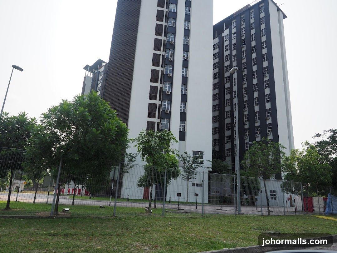 Modern High-Rise Buildings with Greenery