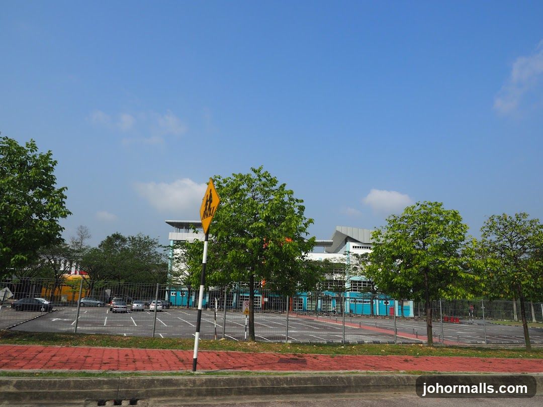 Parking Lot and Building