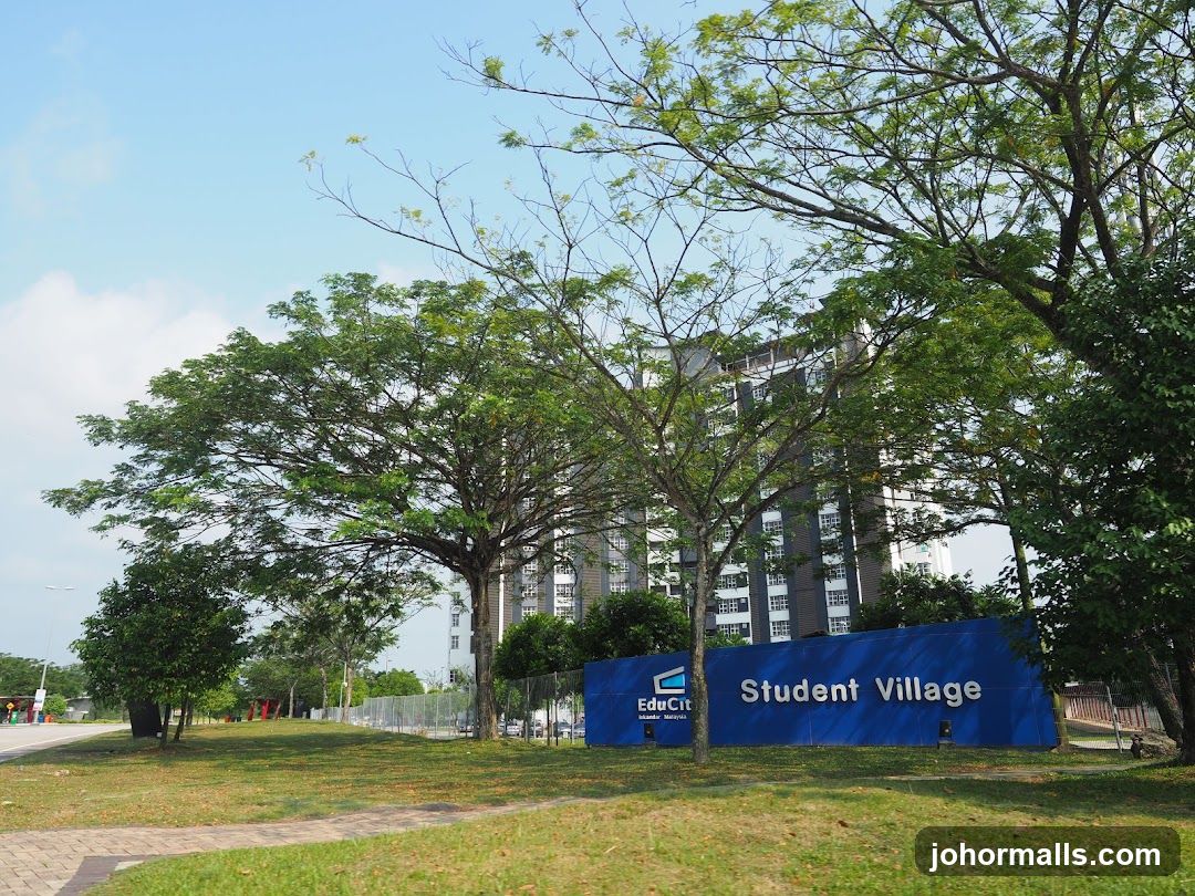 Student Village Sign