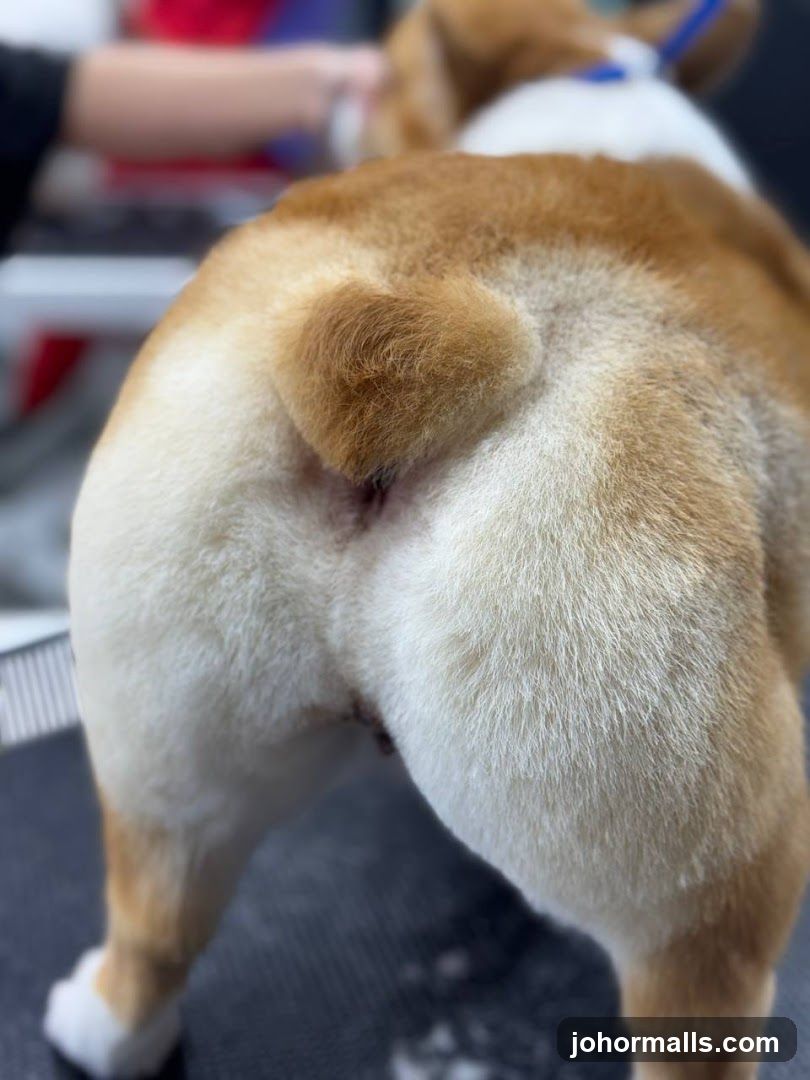 Dog's Rear End