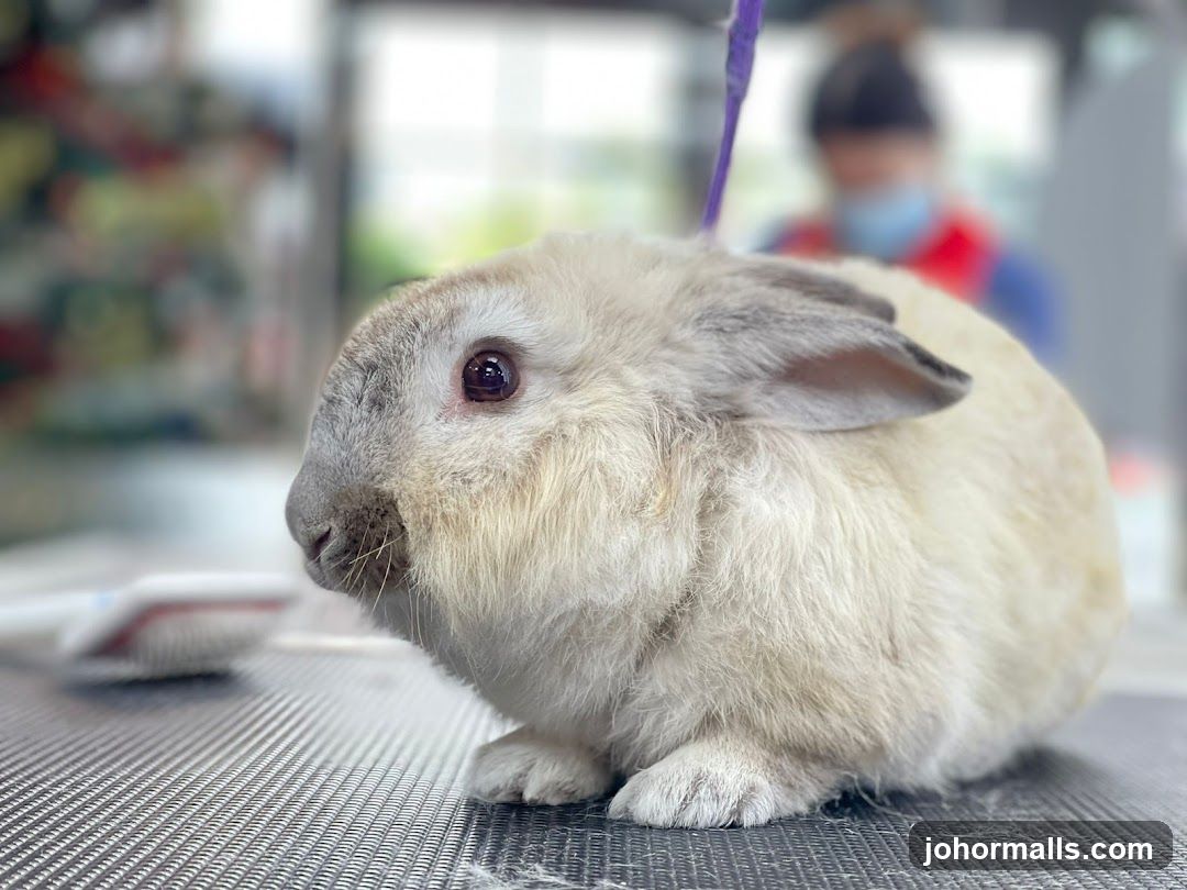 Rabbit grooming