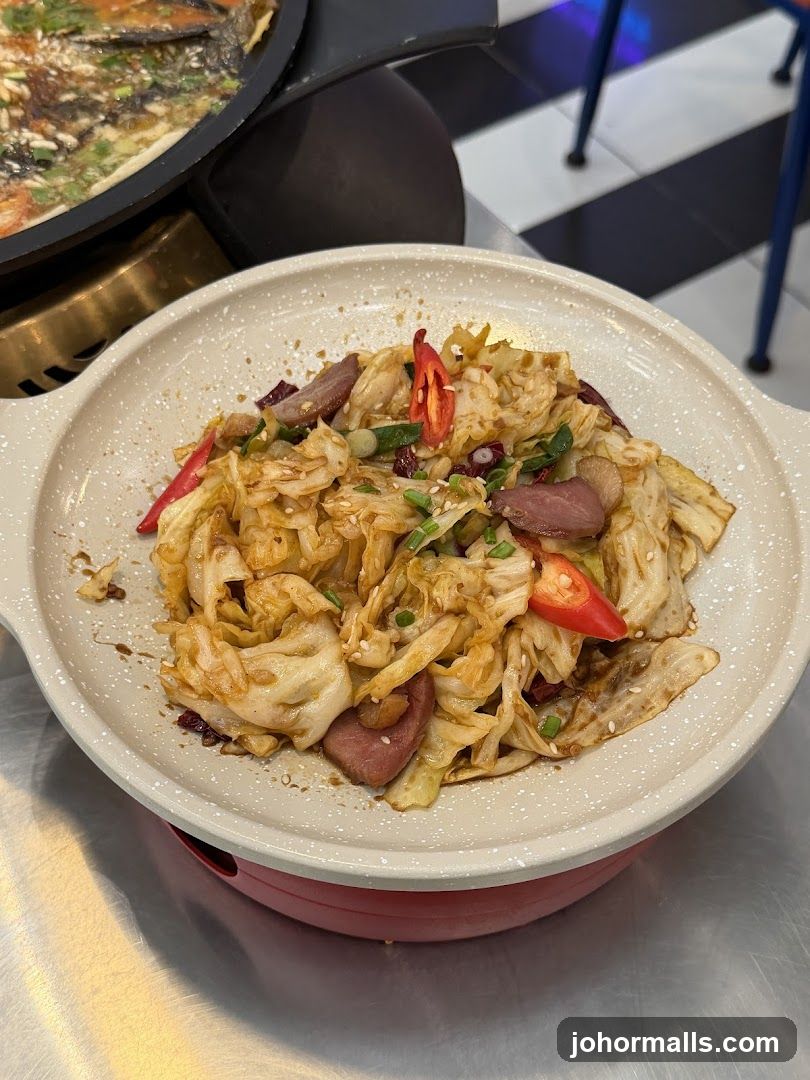 Stir-fried Cabbage Dish