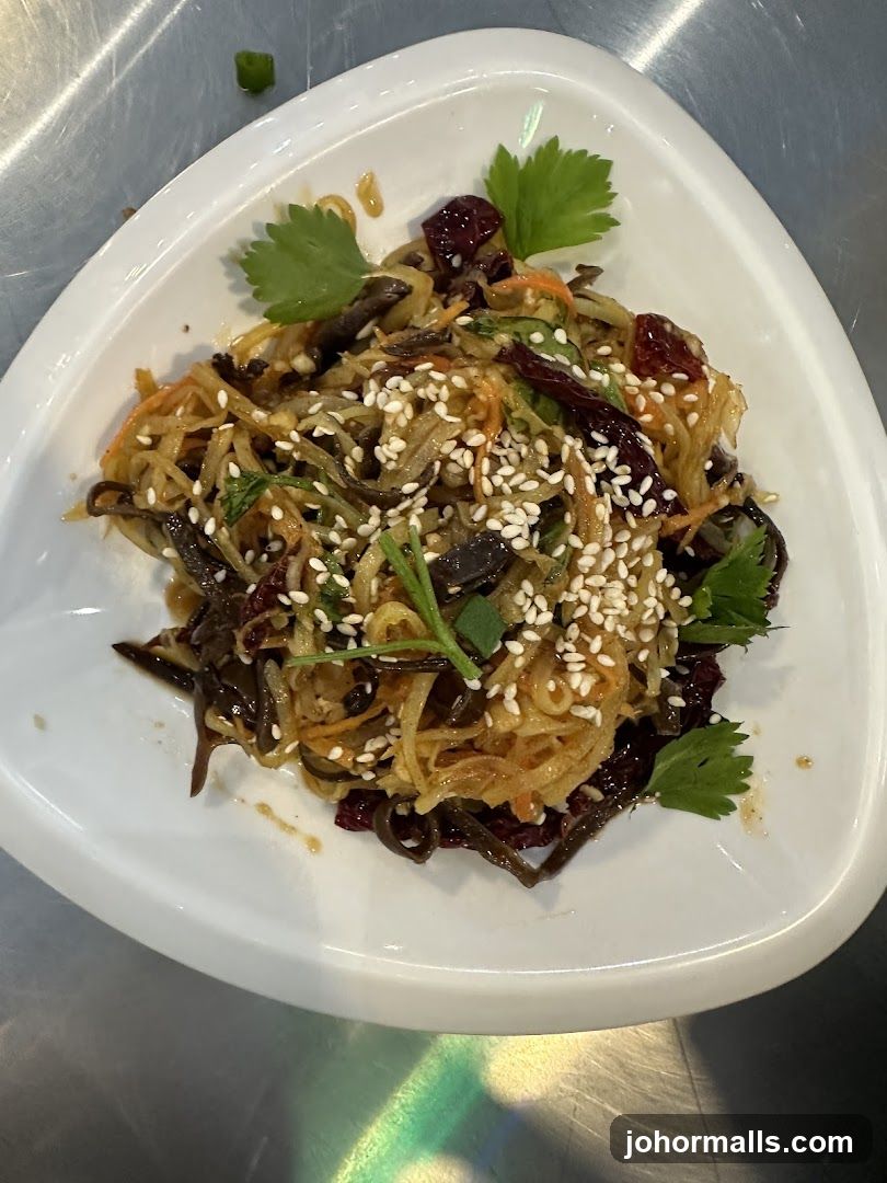 Spicy Shredded Vegetable Salad