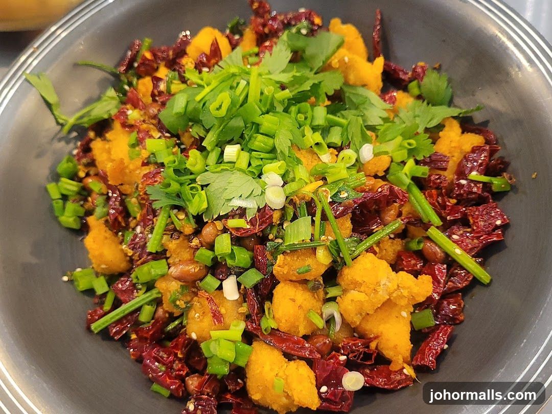 Spicy Fried Chicken with Dried Chilies