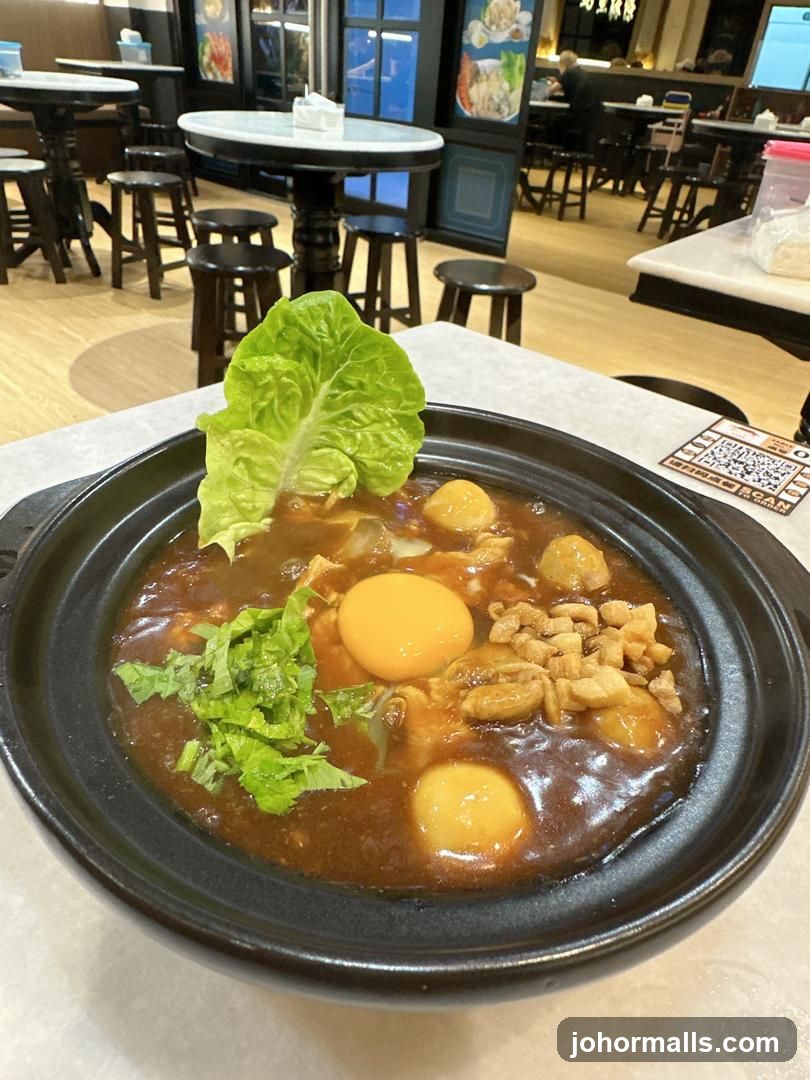 Hot Pot Dish with Egg and Greens