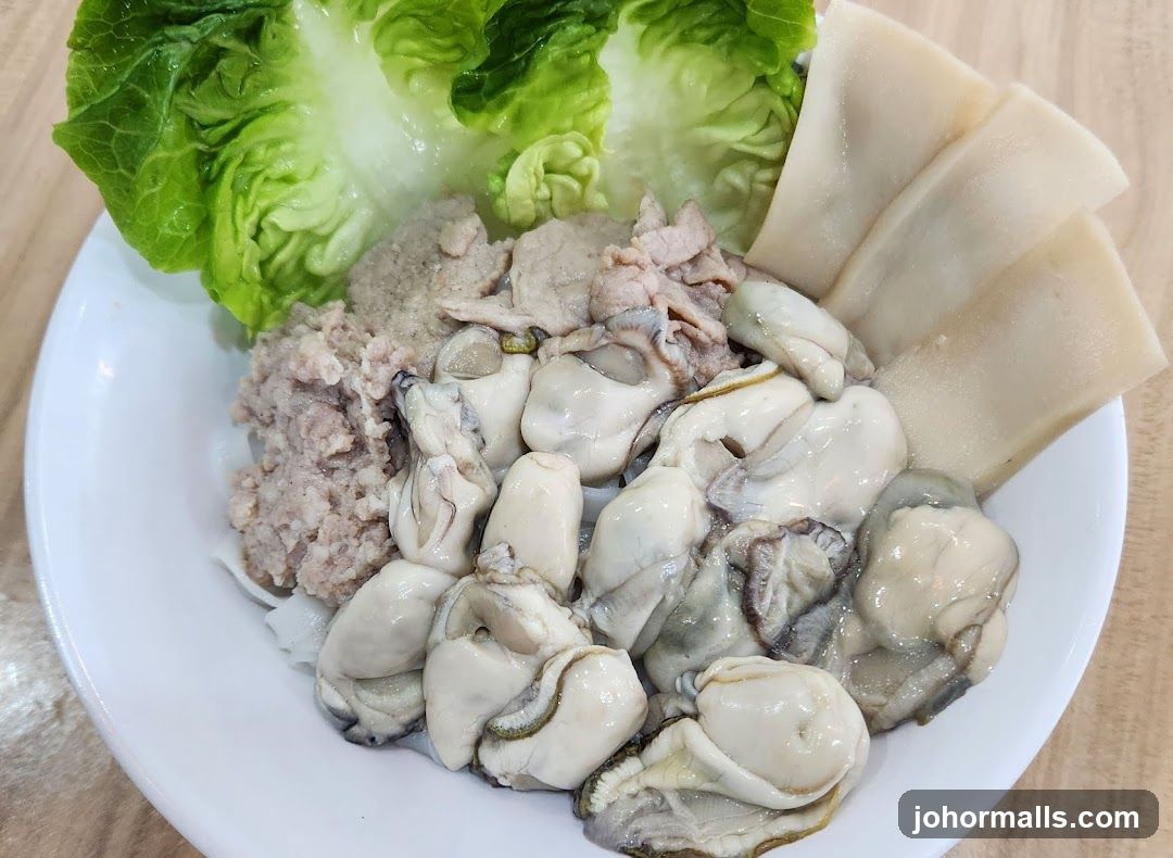 Oyster and Pork Platter