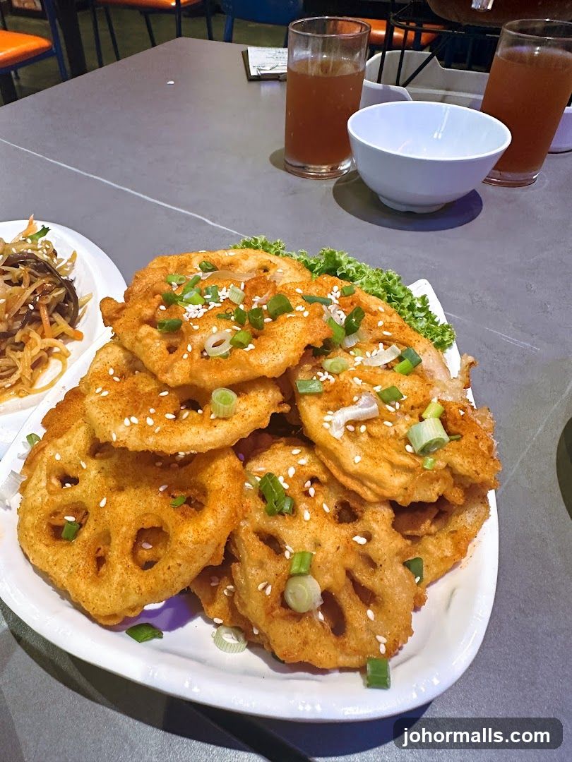 Fried Lotus Root Slices