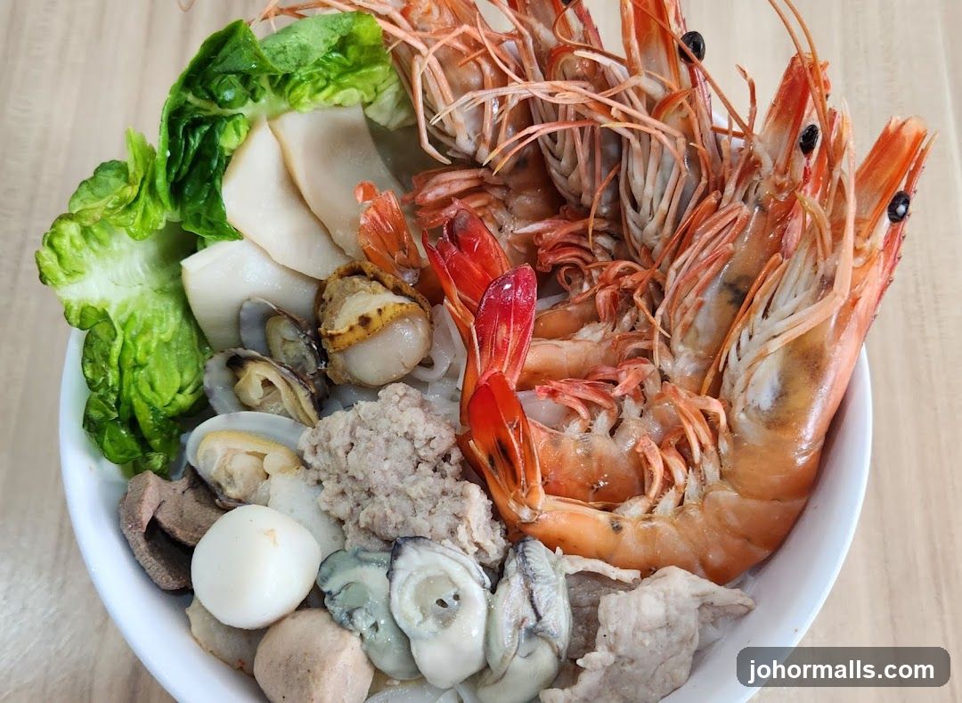 Seafood Noodle Bowl