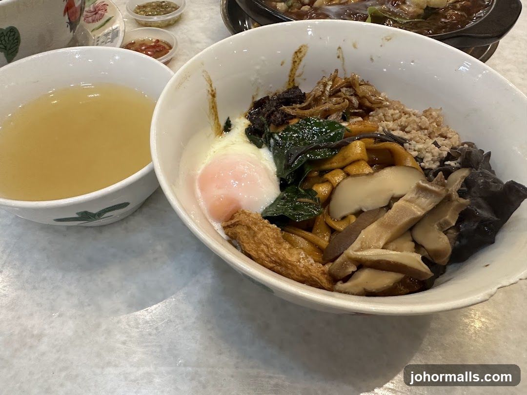 Noodles with Toppings and Broth