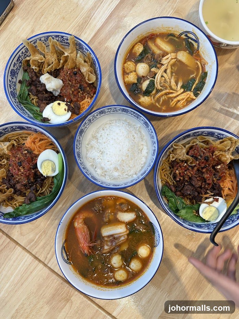 Noodle Dishes and Rice