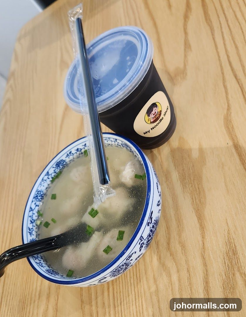 Noodle Soup and Drink