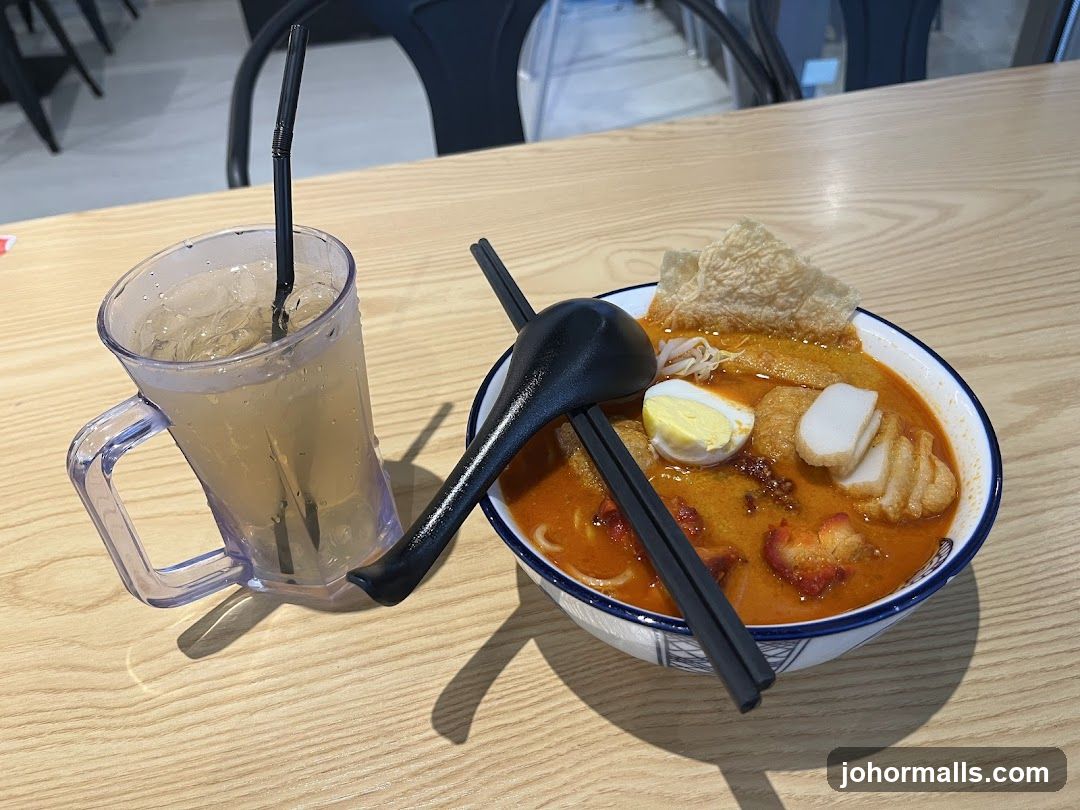 Laksa and Drink