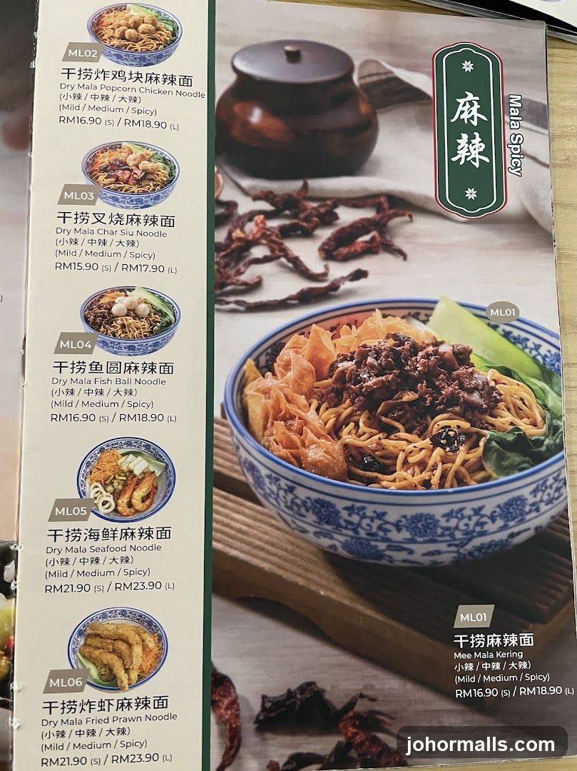 Mala Spicy Noodles