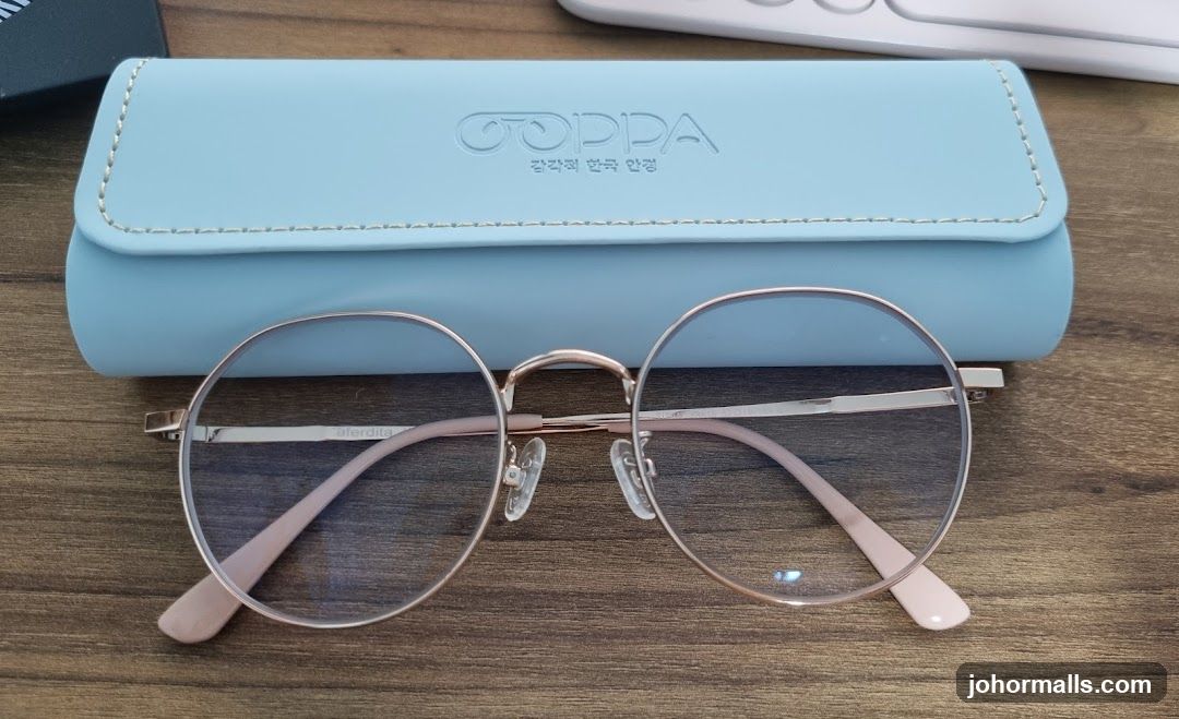 Eyeglasses and Case