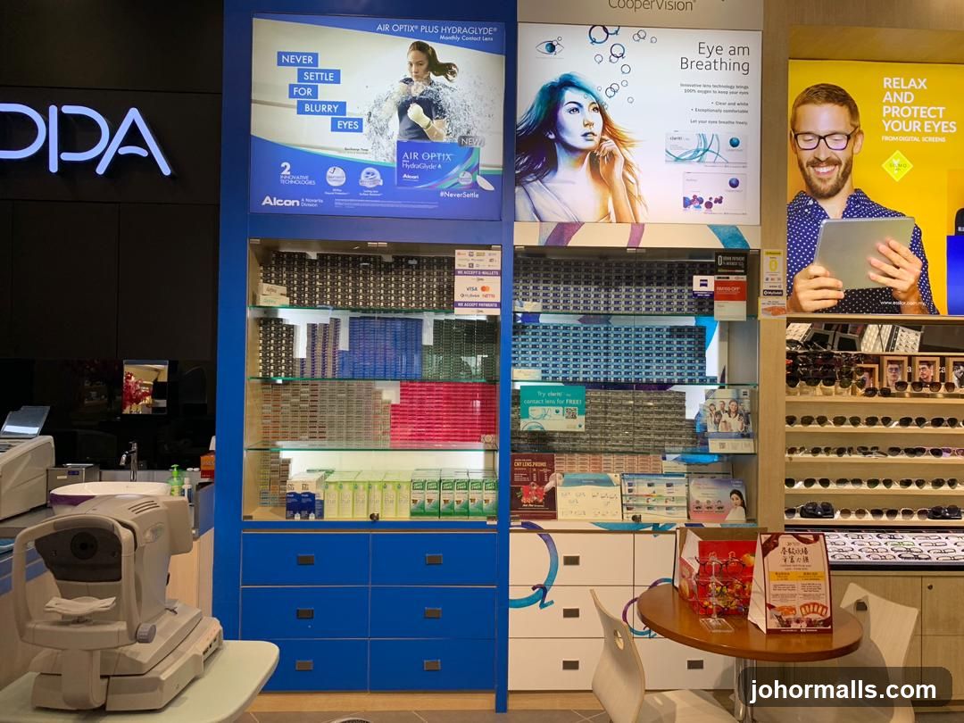 Optometry and Eyewear Store Display