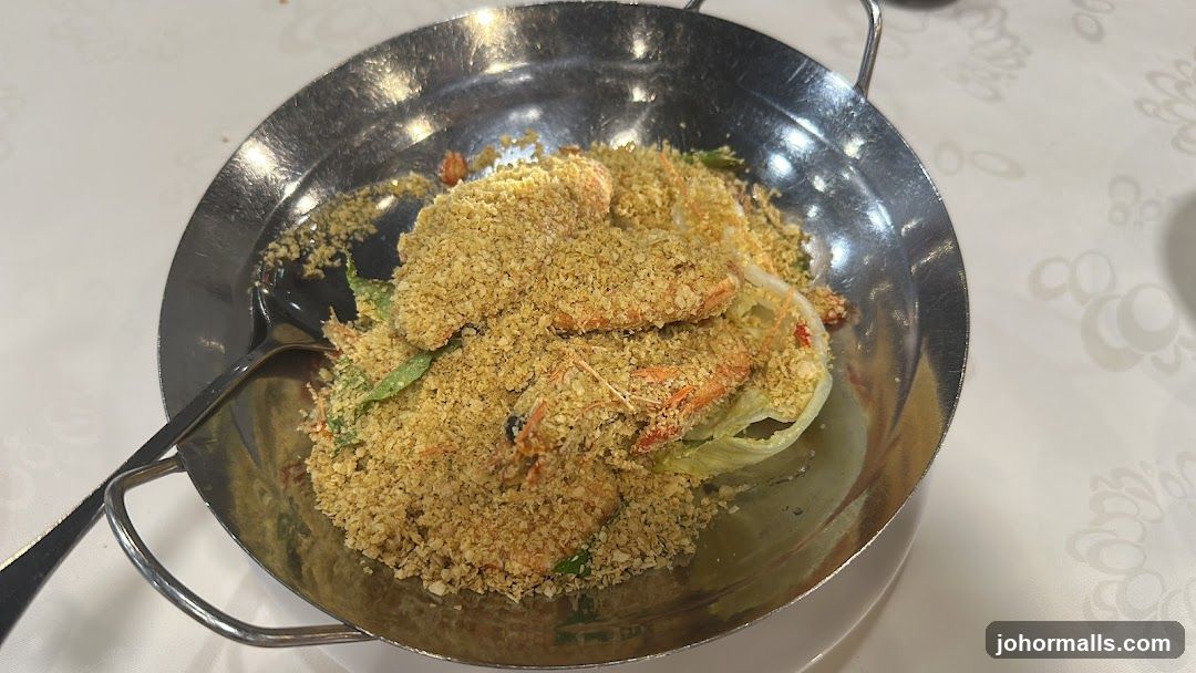 Salted Egg Yolk Prawns