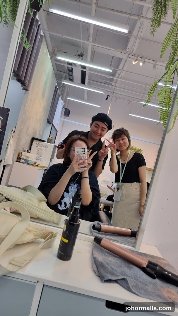 Hair Salon Selfie
