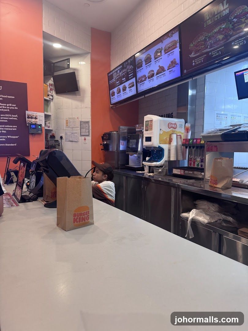 Burger King Counter