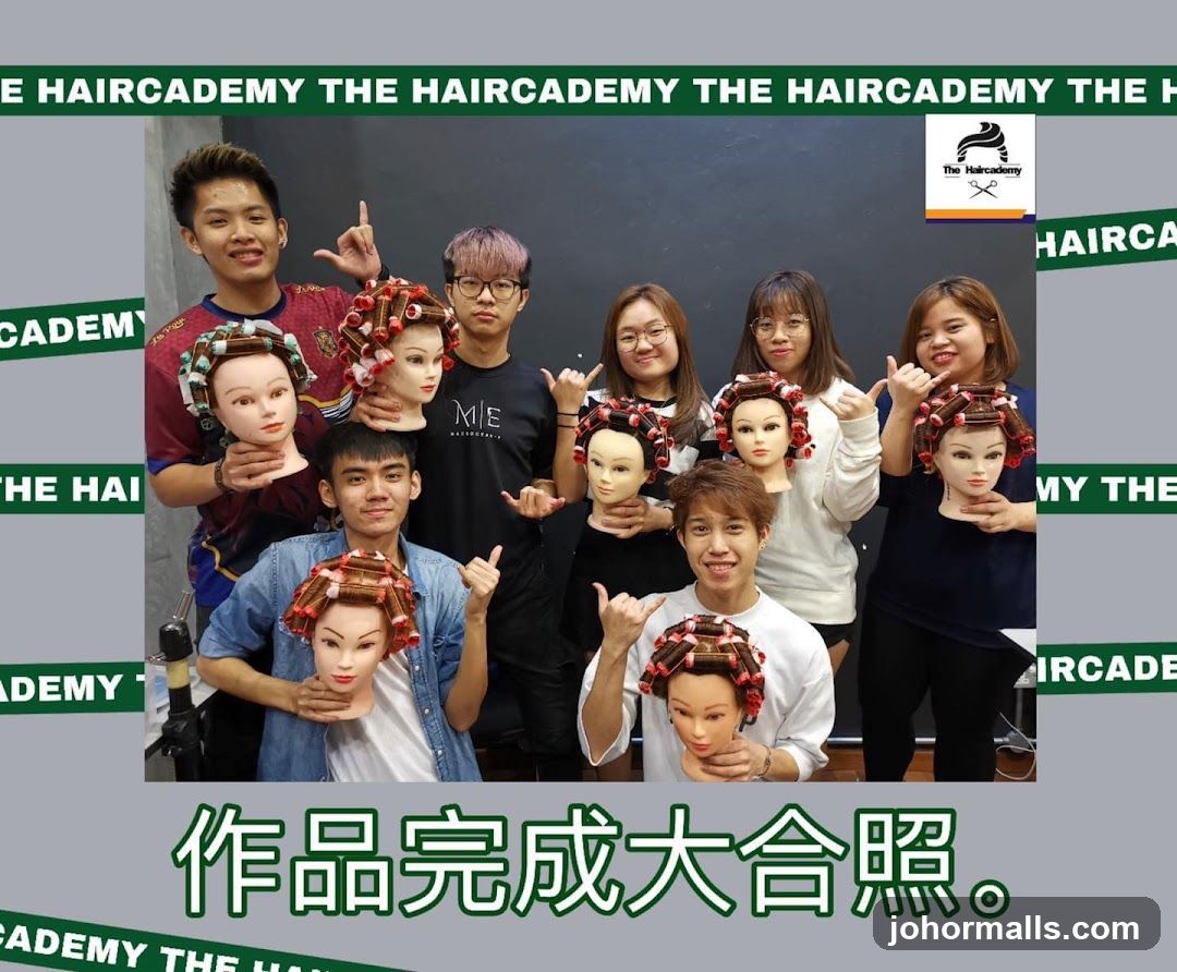 Students with Mannequin Heads