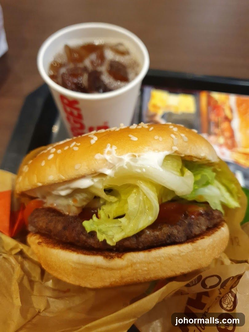 Burger and Drink
