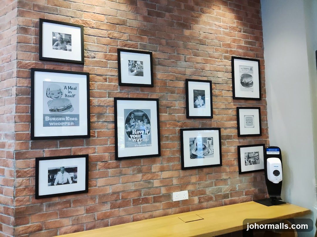 Burger King Memorabilia Wall
