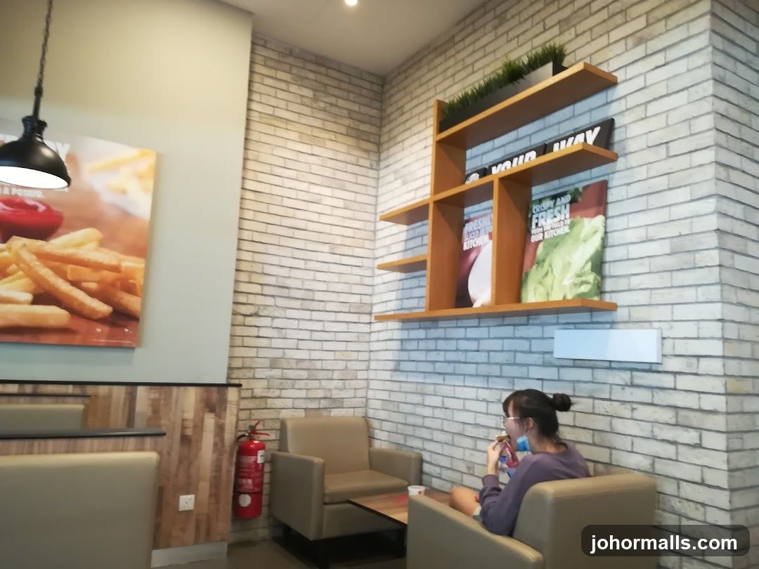 Restaurant Interior with Seating and Decor