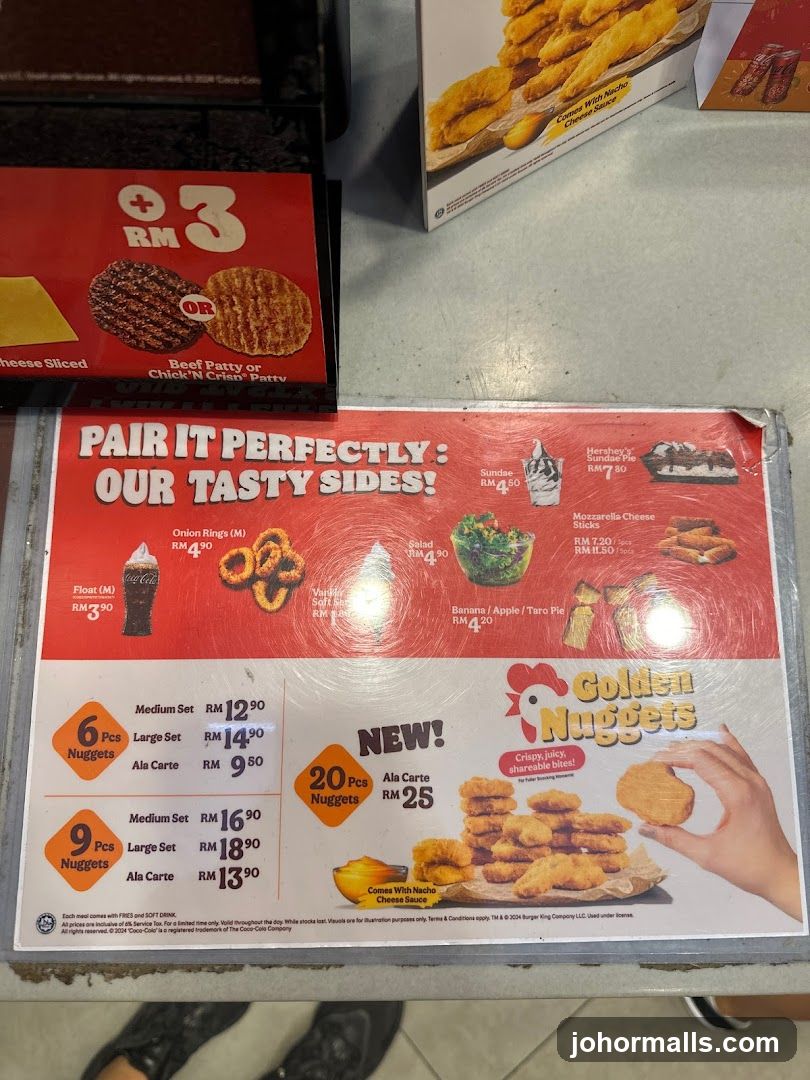 Burger King Menu