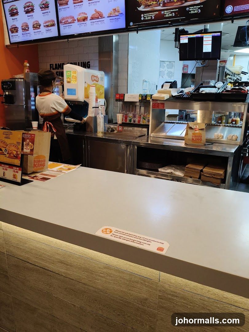 Burger King Counter