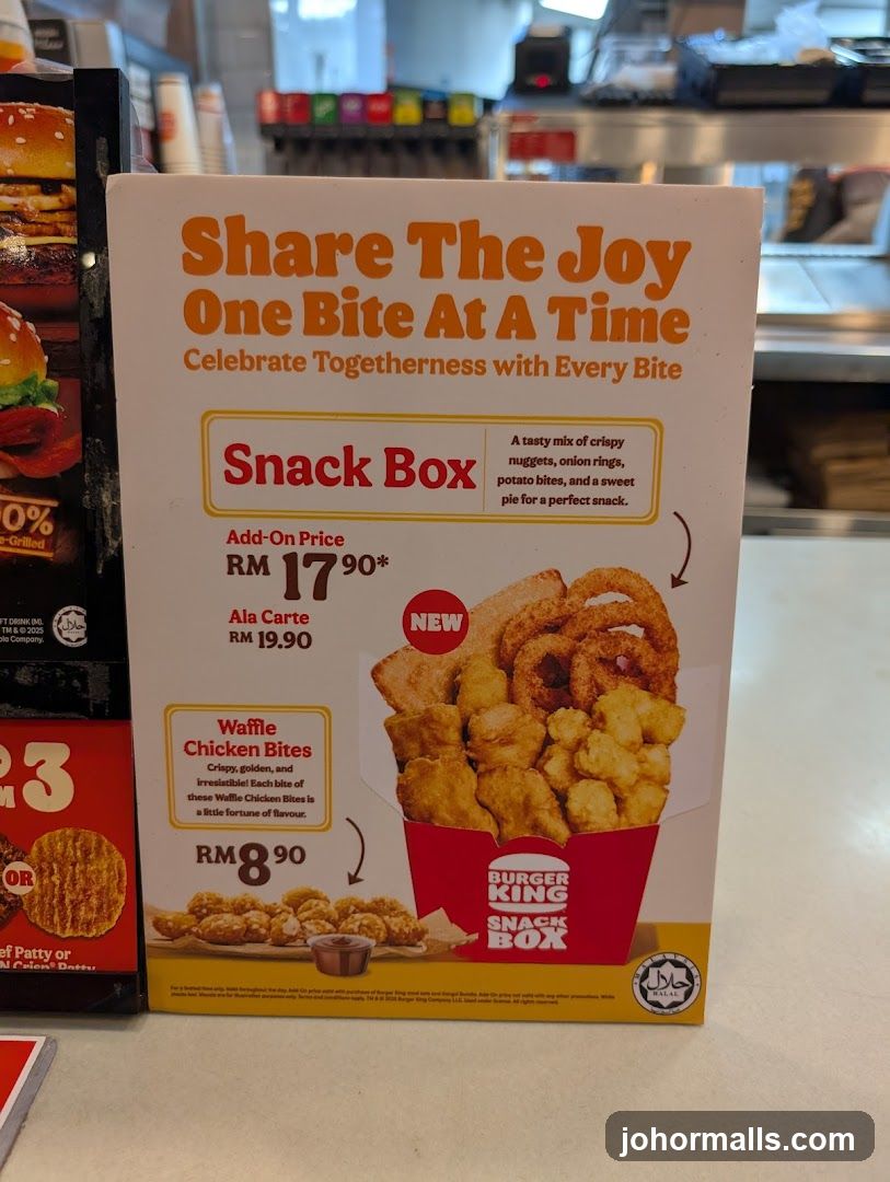Burger King Snack Box Promotion