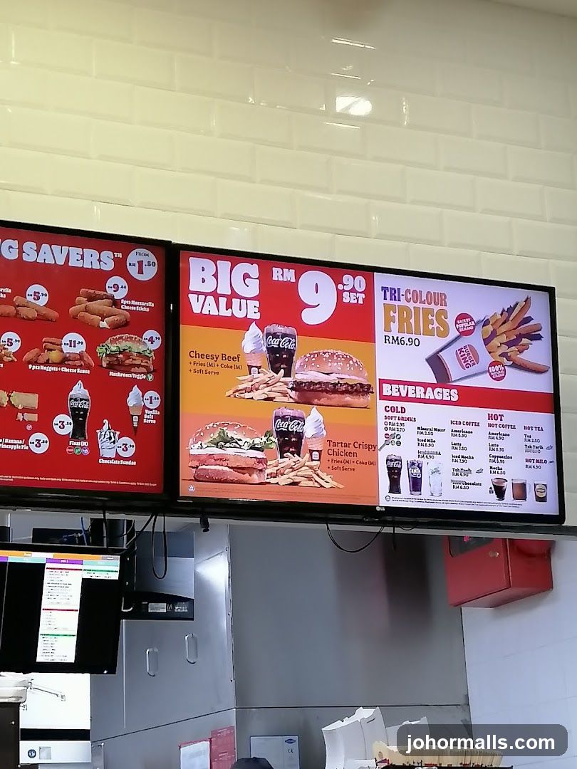 Burger King Menu
