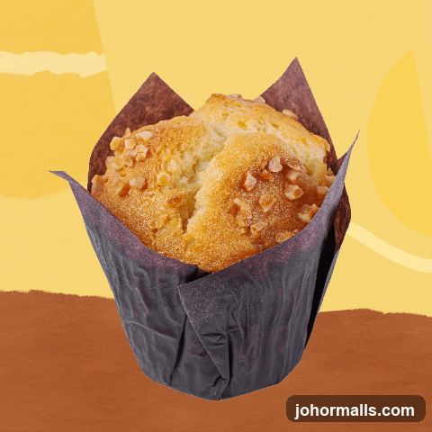 Muffin with nuts