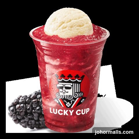 Berry Slush with Ice Cream
