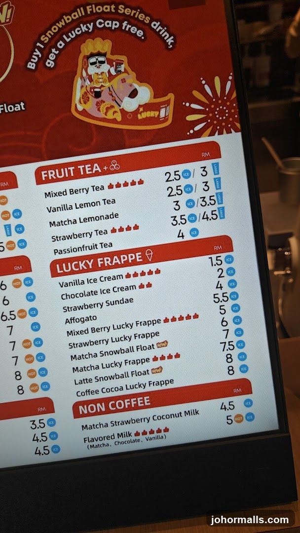 Lucky Menu