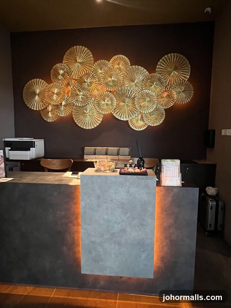 Spa Reception Area