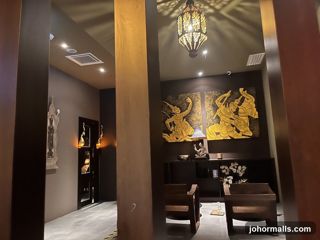 Interior of a spa or massage parlor