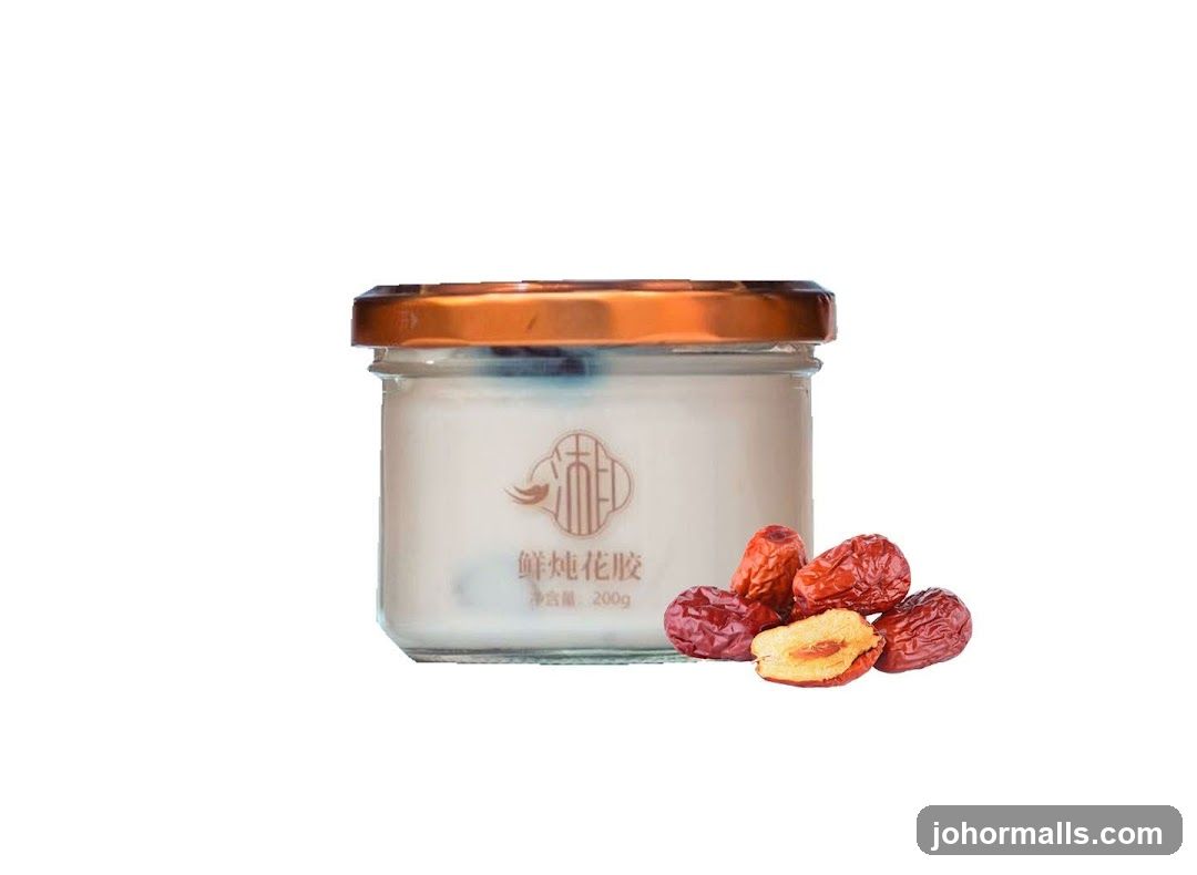 Jar of Bird's Nest with Goji Berries