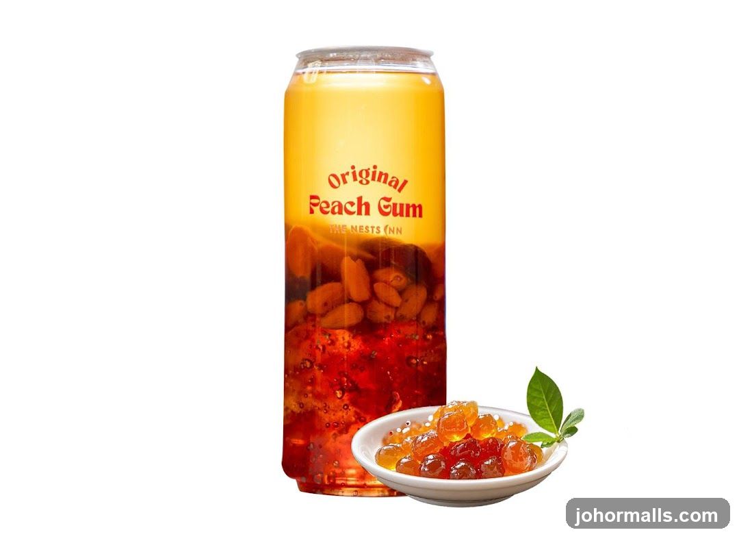 Original Peach Gum Drink