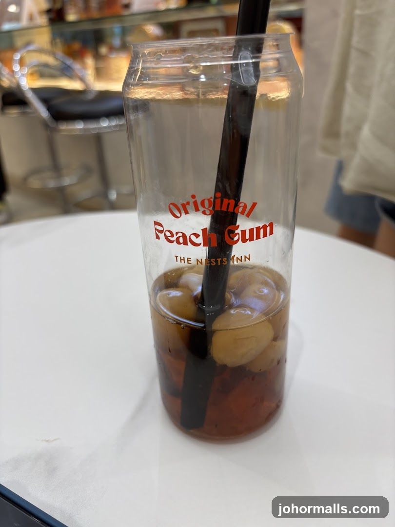 Peach Gum Drink