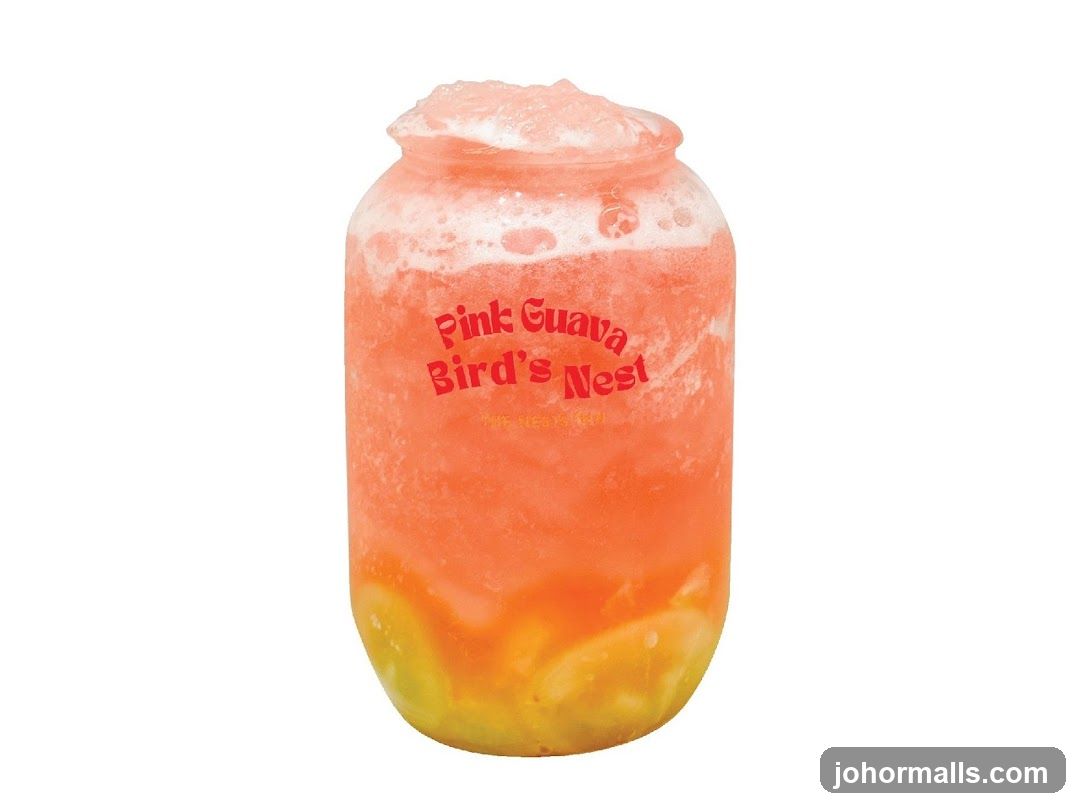 Pink Guava Bird's Nest Drink