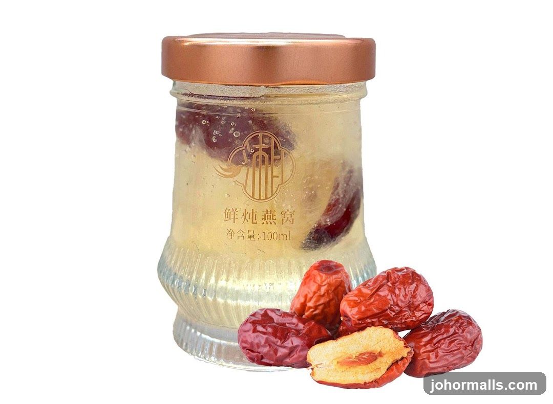 Bird's Nest Drink with Red Dates