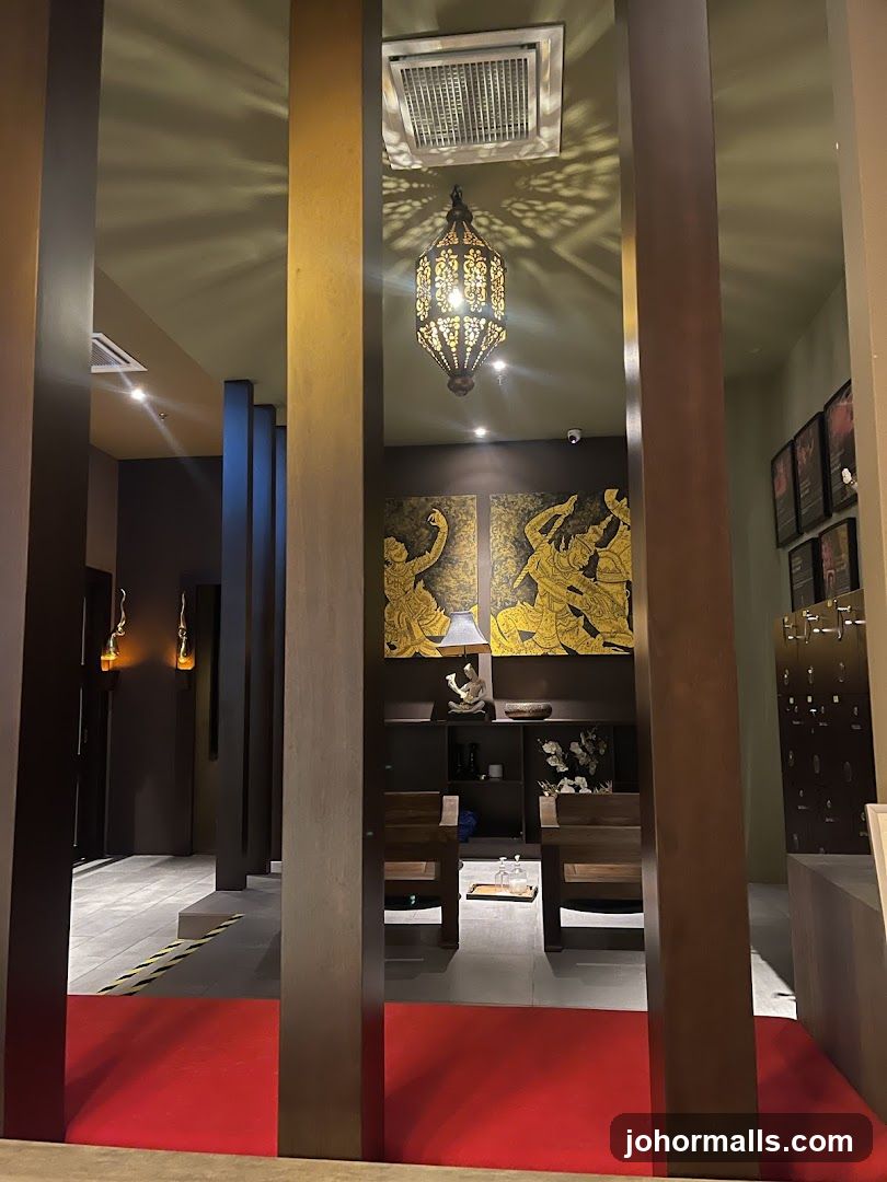 Interior of a spa or wellness center
