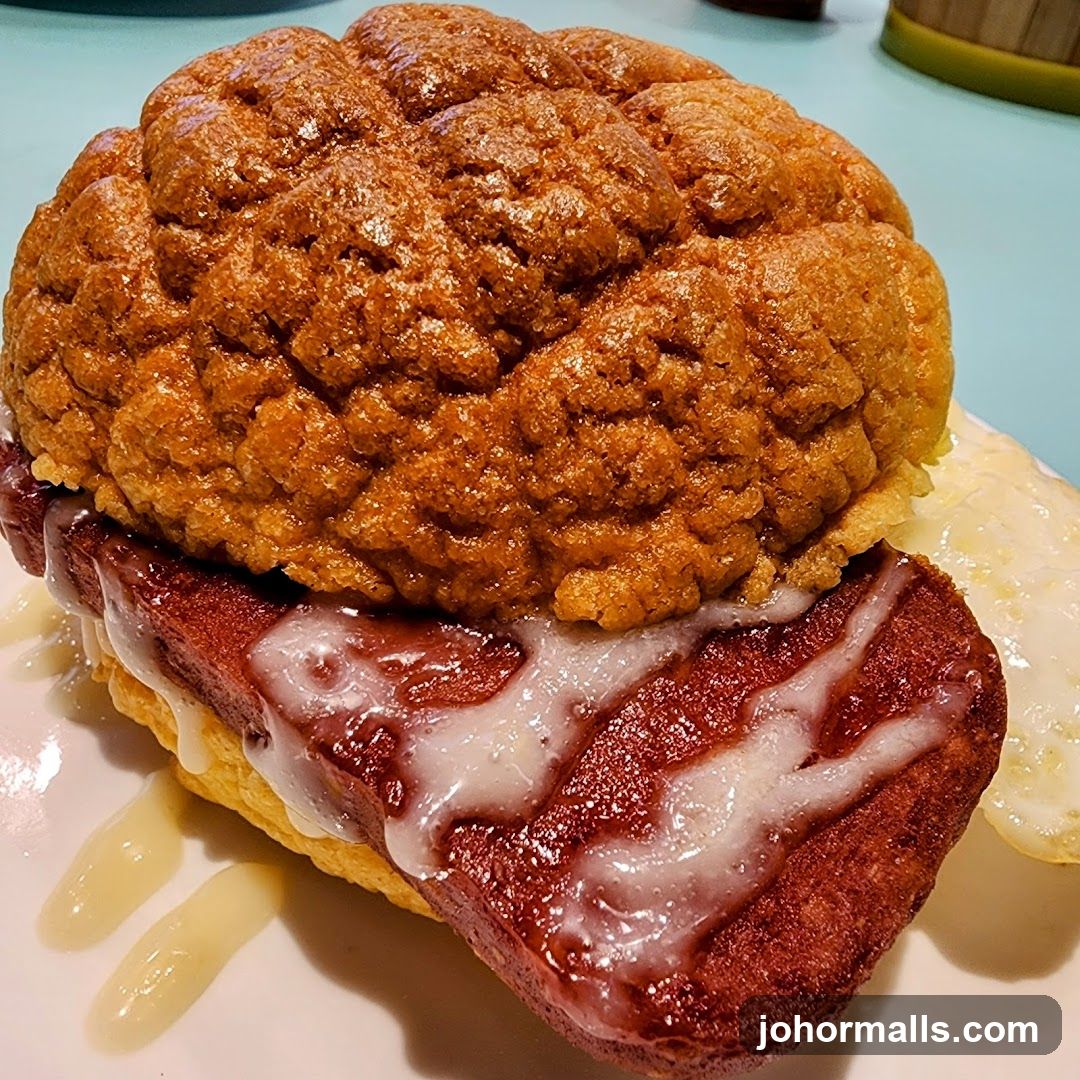 Spam and Egg Bun