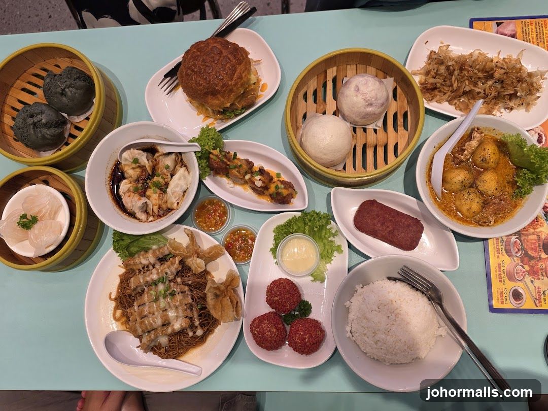 Assortment of Asian Dishes