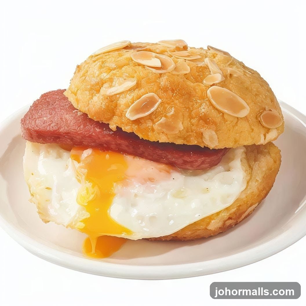 Spam and Egg Sandwich