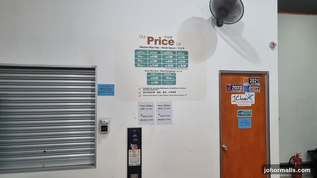 Laundry Price List