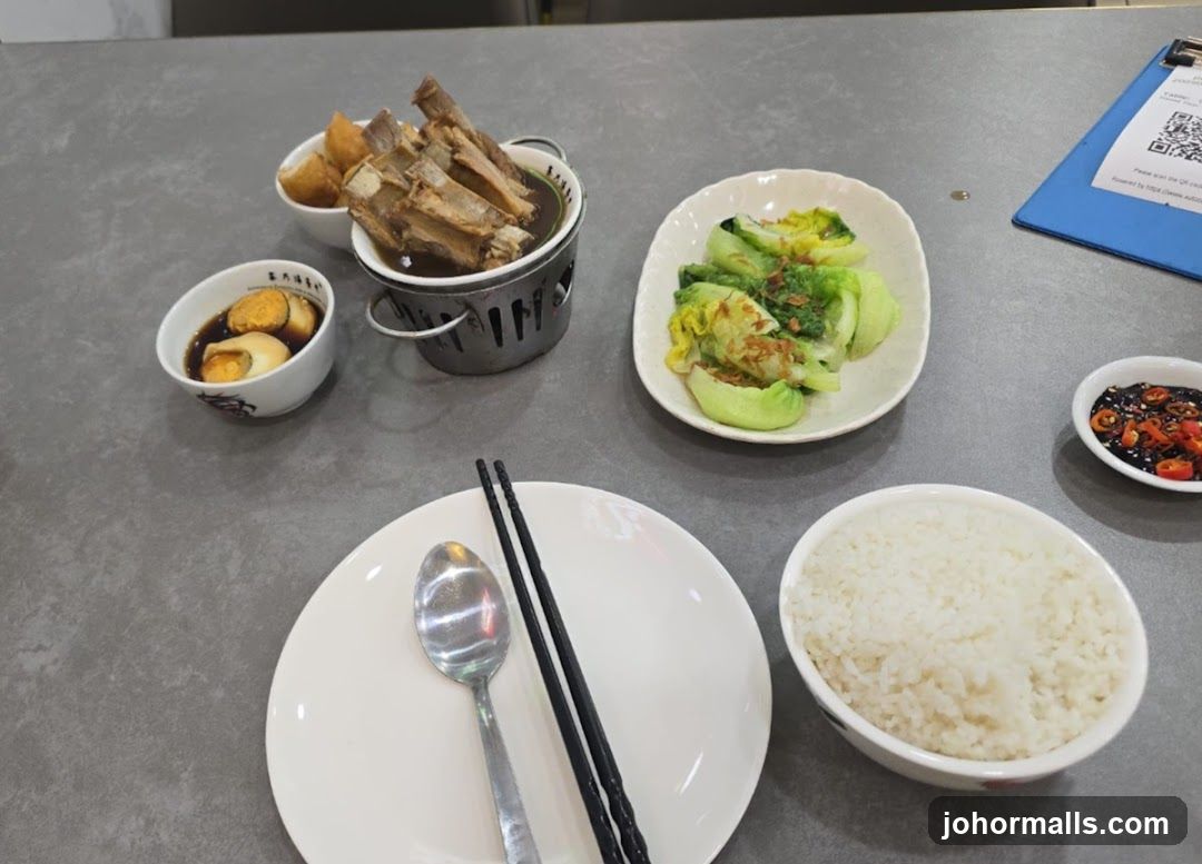 Bak Kut Teh Meal